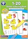 image 1 of Orchard Toys 1-20 Sticker Colouring Book