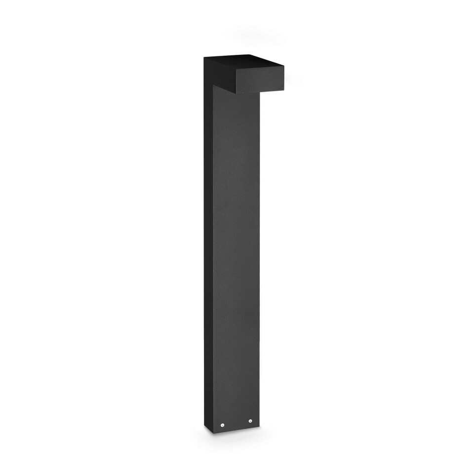 image 1 of Sirio 80cm Outdoor Bollard Black 1x LED 1100lm 3000K IP65