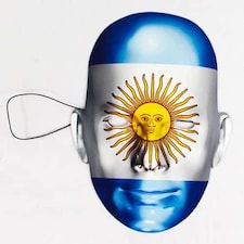 Argentina Flag Face Mask