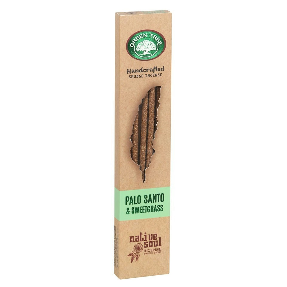 image 1 of Native Soul Palo Santo & Sweet Grass Smudge Incense Sticks (Pack Of 96) - Dark Brown - One Size