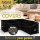 image 3 of Futura V Shape 255x255x80cm Waterproof Garden Furniture Cover 600D