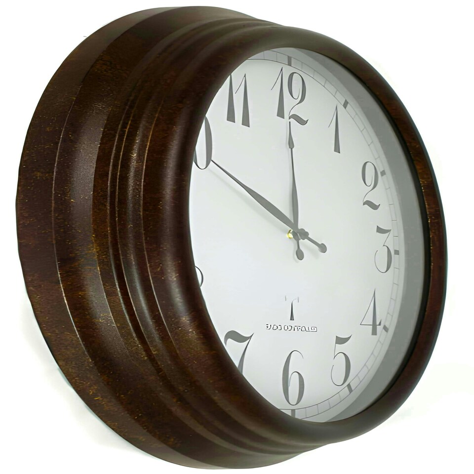 image 1 of Primrose Outdoor Garden Wall Clock Perfect Time Radio Controlled 57cm Diameter