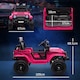 image 7 of AIYAPLAY Kids Ride On Car, 12V Electric Truck w/ Suspension, Pink