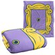 image 2 of Friends Silky Door Supersoft Blanket | Purple | Purple/Yellow | One Size | 1