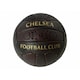 image 1 of Chelsea FC Official Retro Heritage Leather Football - Brown - 5