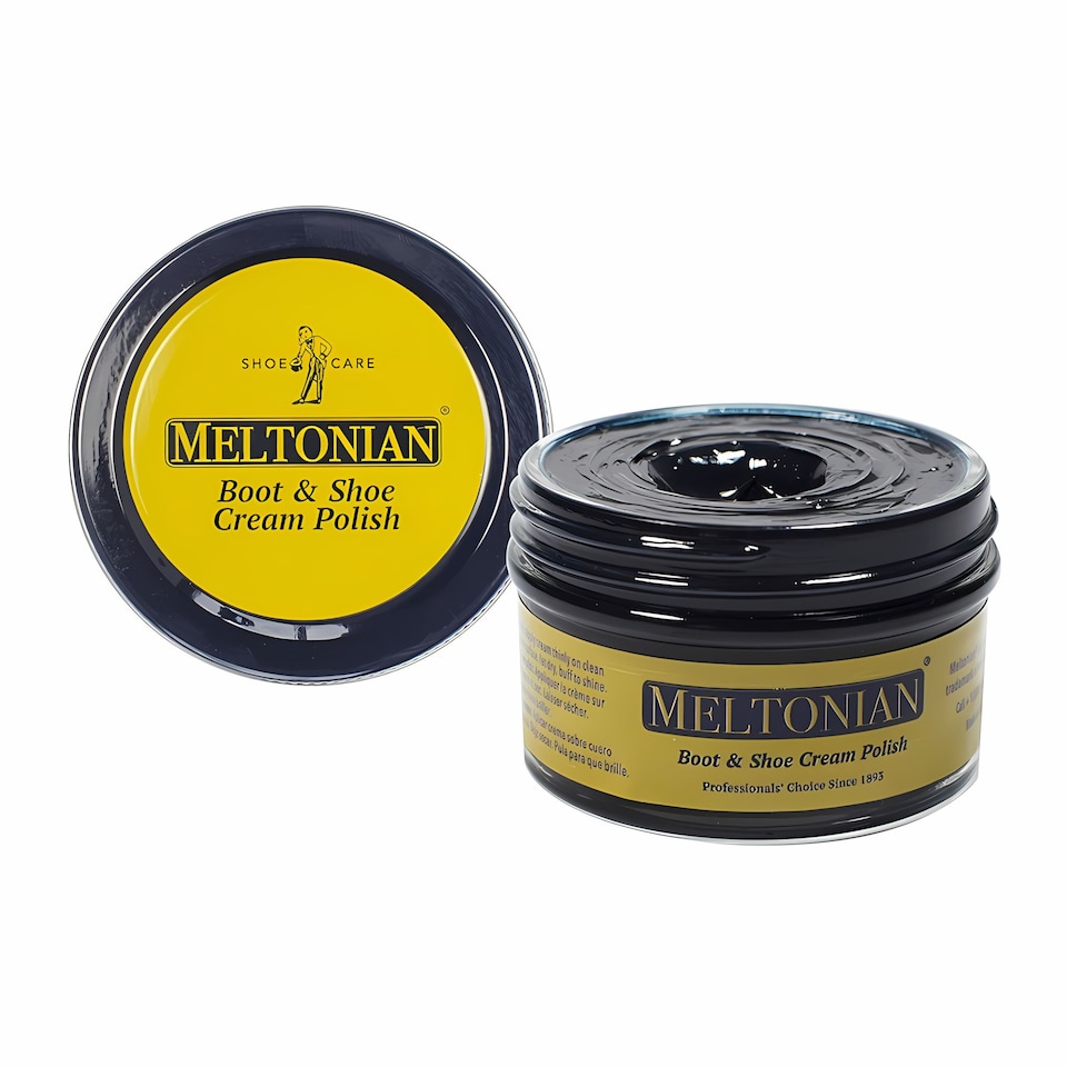 image 1 of Meltonian Boot and Shoe Cream Polish - Conditioning and Colour Restoration 50ml | Blue | Dark Navy