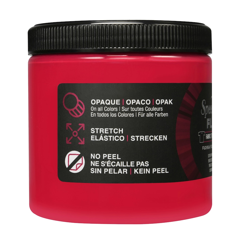 image 1 of Speedball Flex Screen Printing Fabric Ink, Fuchsia, 8oz