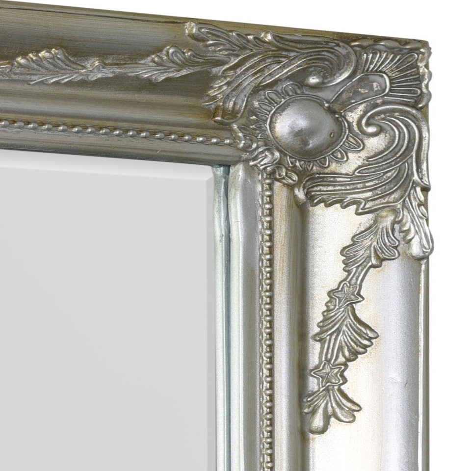 image 1 of Buxton Silver Wall Mirror 110 x 79 CM Silver