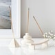 image 2 of Something Different Wave Incense Stick Holder - Cream - One Size