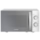 image 1 of Daewoo 20L 800W Silver Manual Microwave | Silver | 20L