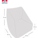 image 4 of rucomfy Indoor Jumbo Cord Snuggle Bean Bag Chair for Kids
