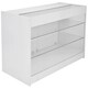 image 2 of Taurus Brilliant White Shop Counter & Retail Display Set White