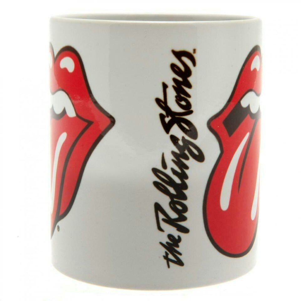 image 1 of The Rolling Stones Lips Mug - White - One Size