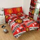 image 1 of Manchester United FC Patch Double Duvet Cover Set Red | Double