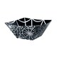 image 1 of Spider Web Halloween Square Paper Bowl