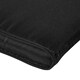 image 8 of Outsunny Garden Sun Lounger Chair Cushion Reclining Relaxer Indoor Outdoor Black | Black