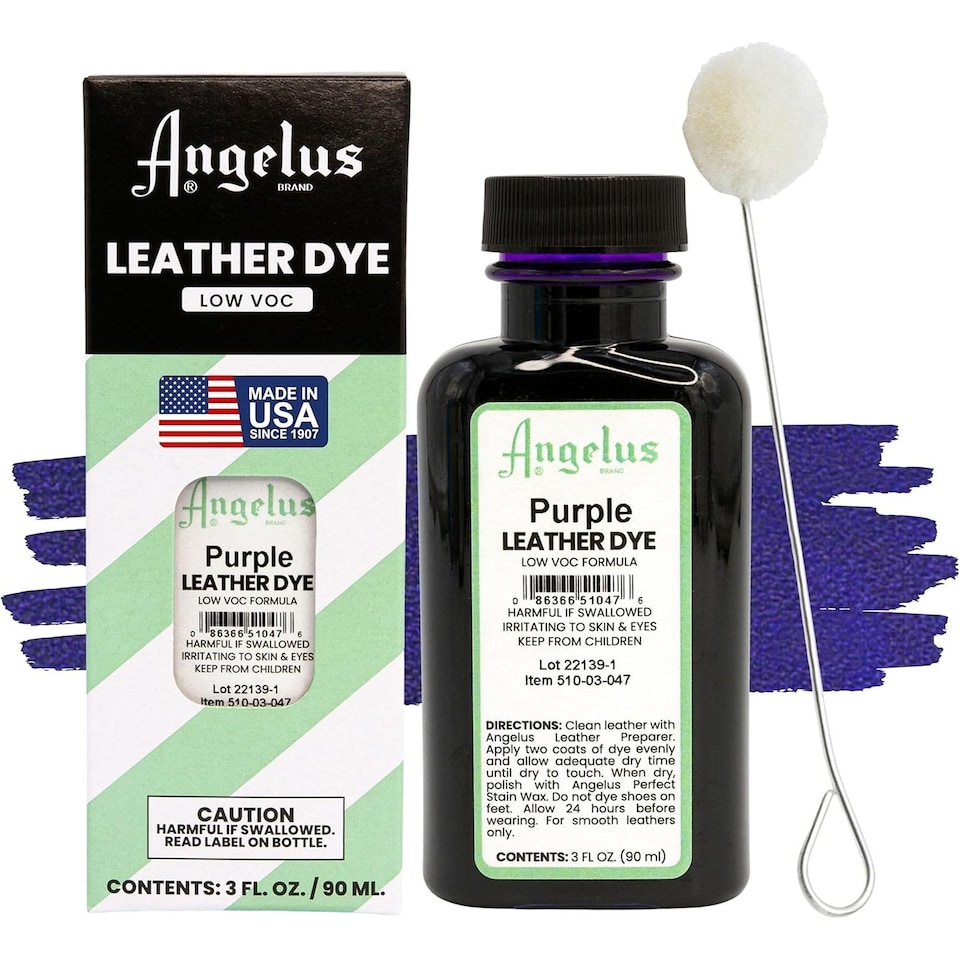 image 1 of Angelus Low VOC Leather Dye - Non-Flammable Formula 3oz