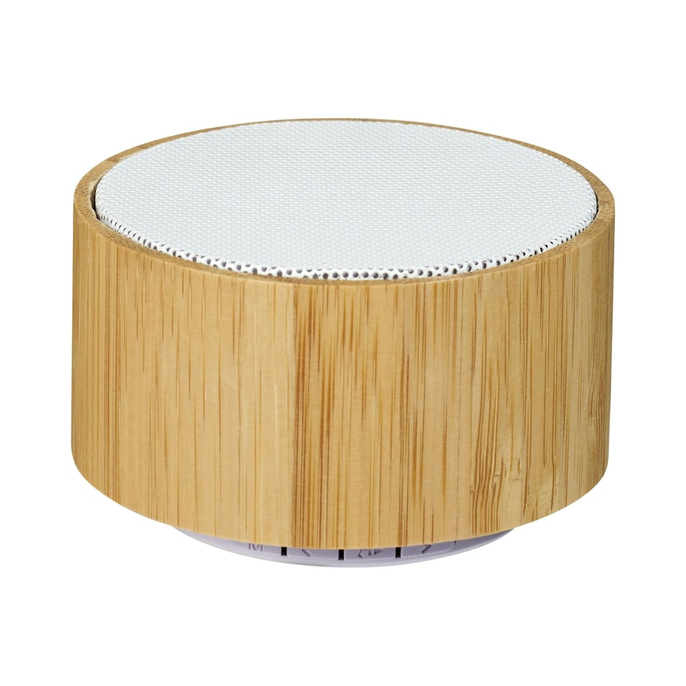 image 1 of Avenue Cosmos Bamboo Bluetooth Speaker - Wood/White - One Size