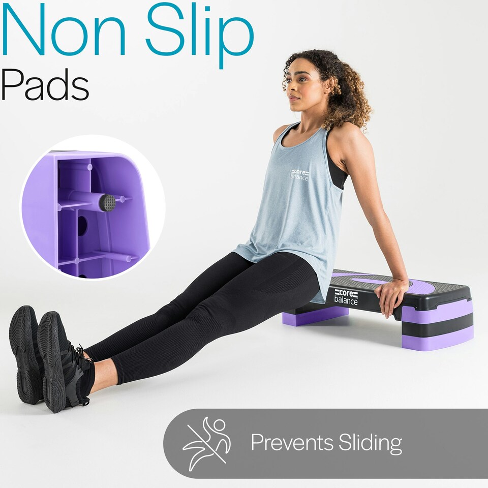 image 1 of 3 Level Exercise Step - Purple