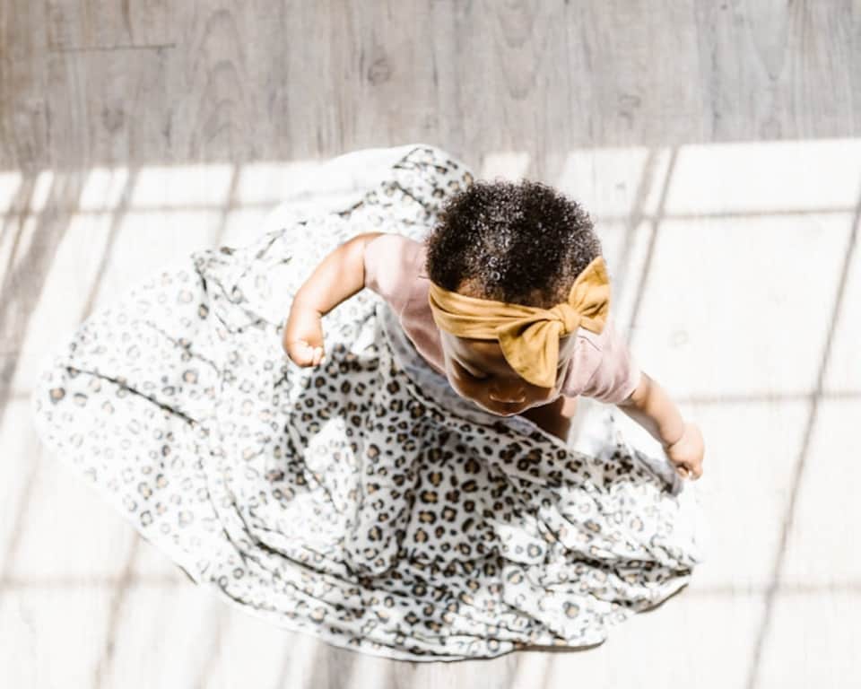 image 1 of Copper Pearl Knitted Swaddle Blanket Zara