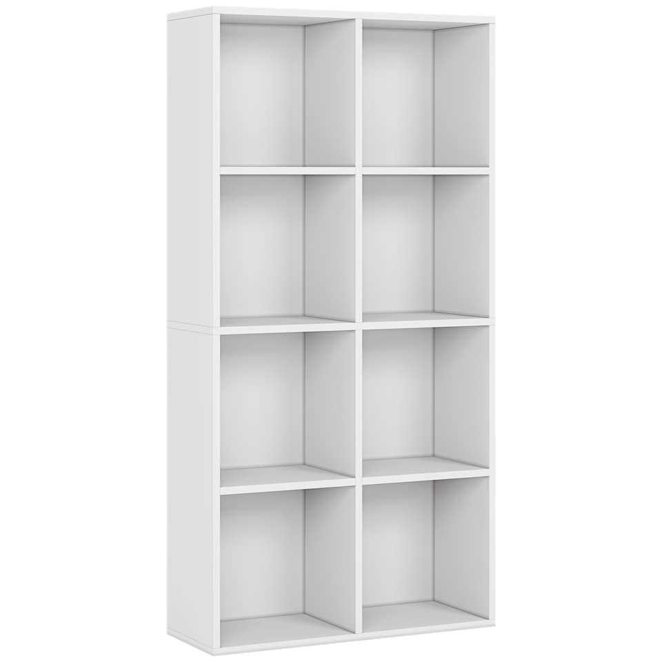image 1 of Vida Designs 8 Cube Storage Unit, White