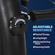 image 6 of HOMCOM Mini Exercise Bike Portable Pedal Manual Machine Indoor Fitness Black