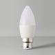 image 1 of ValueLights 4 Pack B22 White Candle Light Bulbs | White