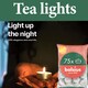 image 4 of Bolsius Tea Lights Pack of 75 White Unscented Decorative Ambient Candles