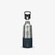 image 2 of Decathlon 0.8 L insulated stainless steel flask 900 with quick-release cap for hiking