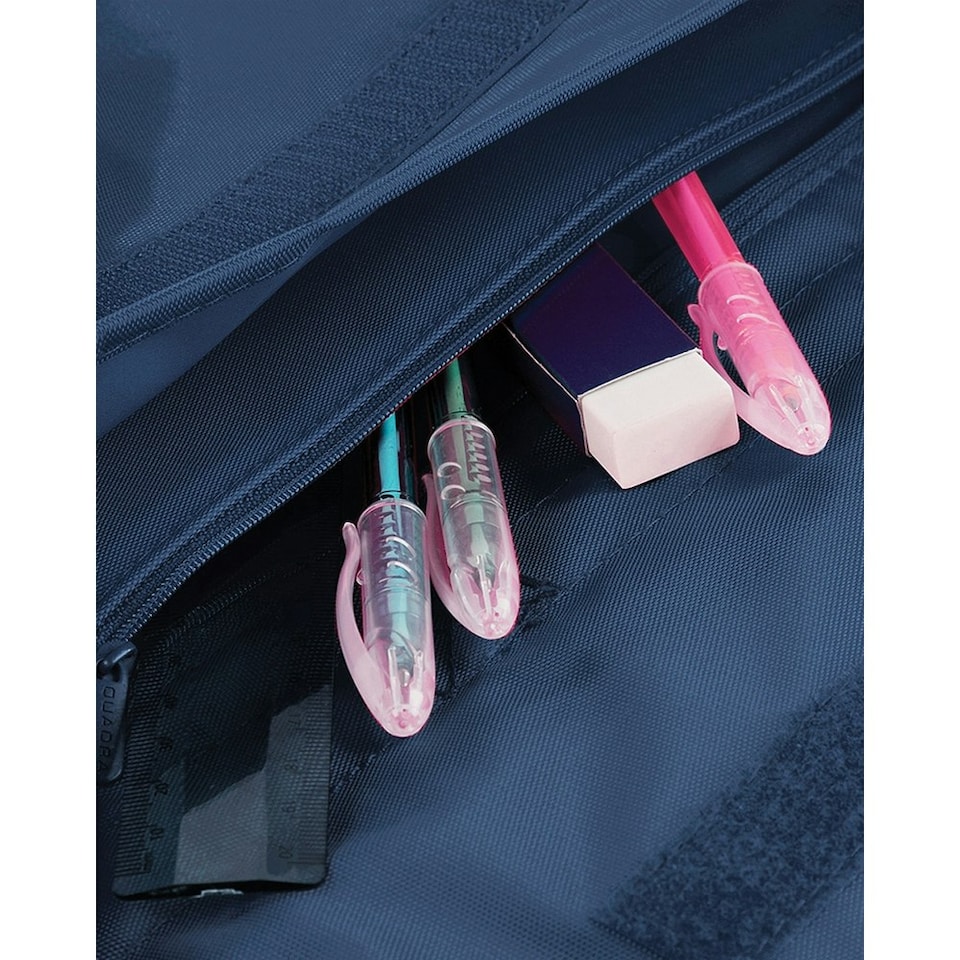 image 1 of Quadra Junior Book Bag With Strap - French Navy - One Size