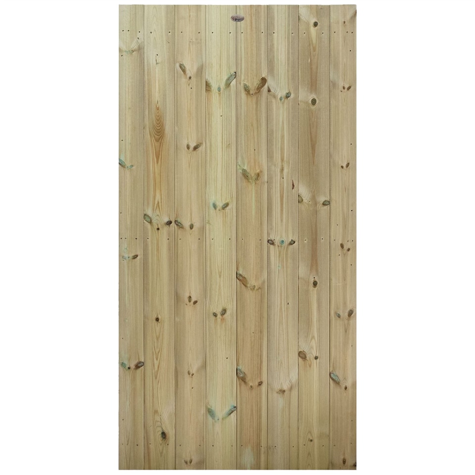 image 1 of Heavy Duty Garden Gate 6ft x 3ft T&G H-Frame Flat Top Treated Timber Door