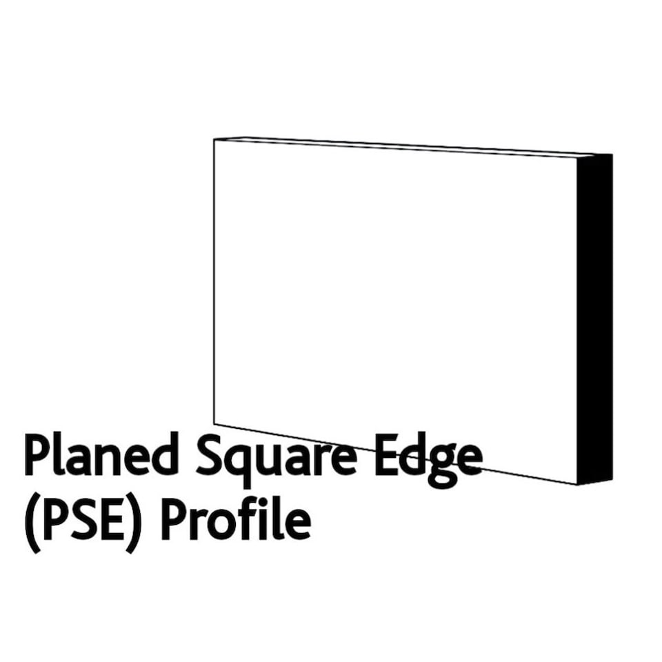 image 1 of PACK OF 20 (Total 20 Units) - 18mm x 94mm White Primed MDF Planed Square Edge Skirting Board - 4400mm Length