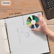 image 8 of ARPAN Extra-Large 3-Ring Binder Self Adhesive Photo Album – 20 Sheets / 40 Sides – Sticky Page Scrapbook Memory Album for Photos, Keepsakes & Special Occasions