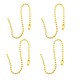 image 4 of 10cm Long Metal Ball Chain Extender for Label Tags - 100pcs