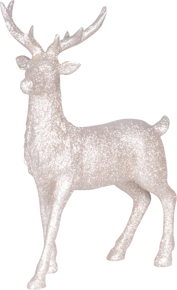 image 1 of St Helens Polyresin Deer Champagne