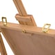 image 8 of HOMCOM Tripod Art Easel Wooden Drawing Board Workstation Folding French Sketch Yellow