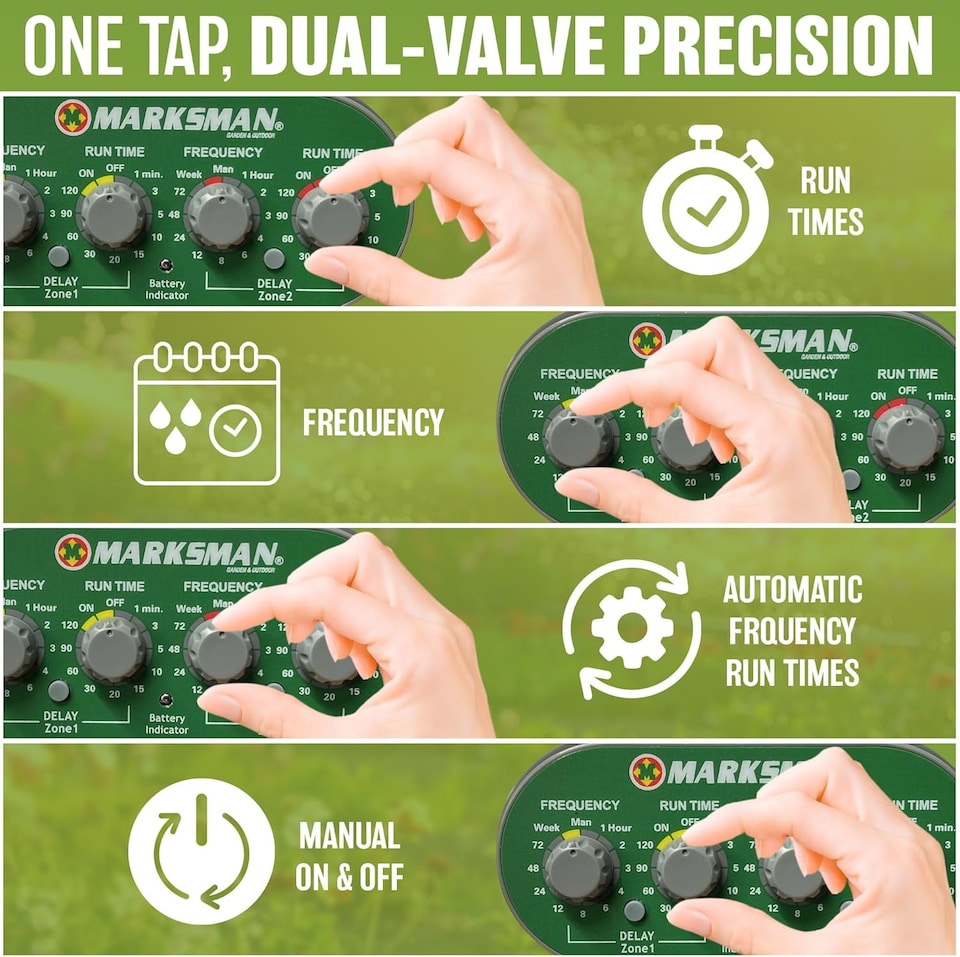 image 1 of Electronic Hose Water Timer Garden Plant Automatic Watering Irrigation