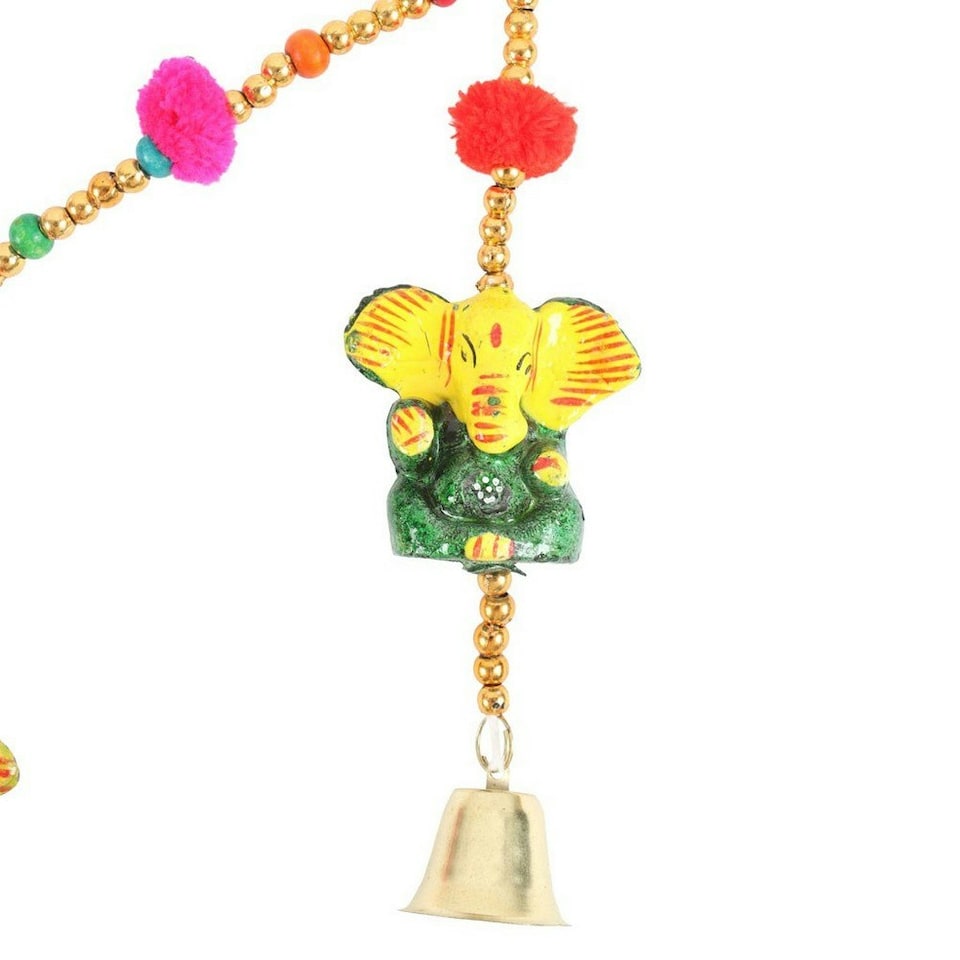 image 1 of Something Different Ganesh Garland - Multicoloured - One Size
