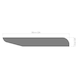 image 4 of PACK OF 5 (Total 5 Units) - 19mm x 100mm (15mm x 95mm Finish) Dual Profile Chamfered & Round Timber Skirting Board- 3.0m Length