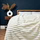 image 2 of BHS Jumbo Cord Throw with Plain Velvet Backing, Cream Cream | Cream