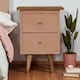 image 1 of Blush Pink Hand Painted Bedside