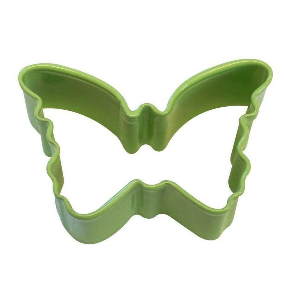 Anniversary House Butterfly Poly-Resin Coated Cookie Cutter - Mint - One Size