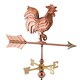 image 1 of Cottage Rooster Copper Weathervane - H67 x W50 x L28 cm