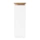 image 5 of Pebbly Square 2200ml Canister With Bamboo Lid