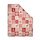 image 1 of BHS Christmas Winter Patchwork Throw, Red | Red | Red | 1