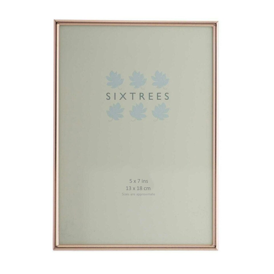 image 1 of Sixtrees Winchester 5x7" Photo Picture Frame Copper | One Size