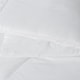 image 2 of Summer 4.5 Tog Microfibre Soft Like Down Duvet With Non Allergenic Hollowfibre Filling Single | White