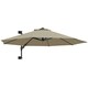 image 9 of Outsunny Sun Parasol with Vent, Wall Umbrella for Patio, Garden, Pool Orange | Orange