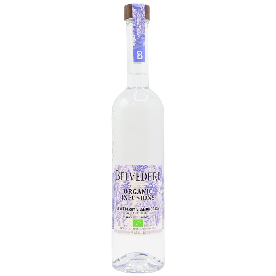 image 1 of Belvedere - Organic Infusions Blackberry & Lemongrass Vodka | Multi | Blackberry & Lemongrass | 1