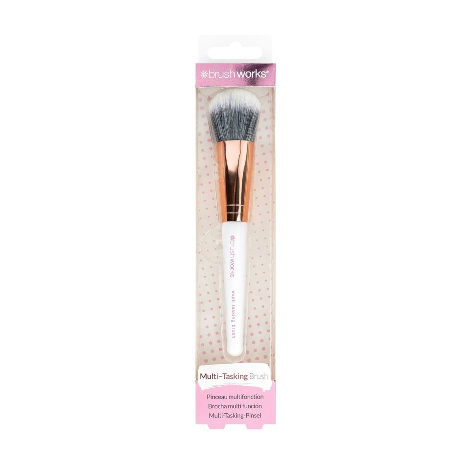 image 1 of Brushworks White & Gold Multi Tasking Brush